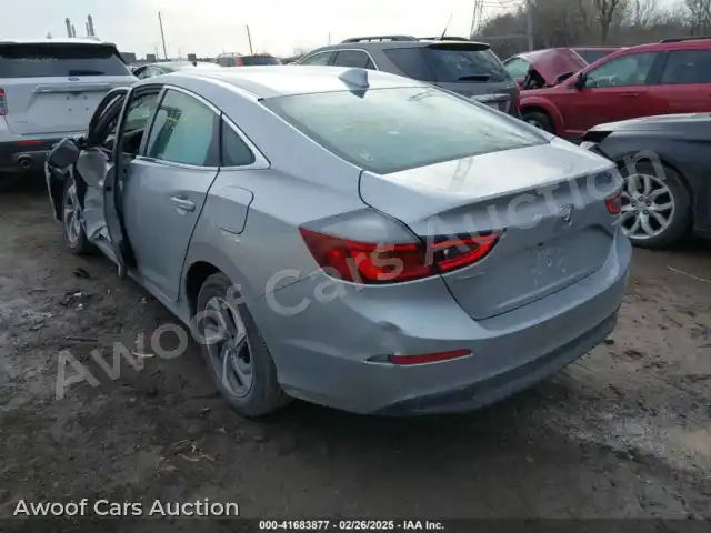 2019 Honda Insight 19XZE4F57KE005421 — Iaai auction photo 3