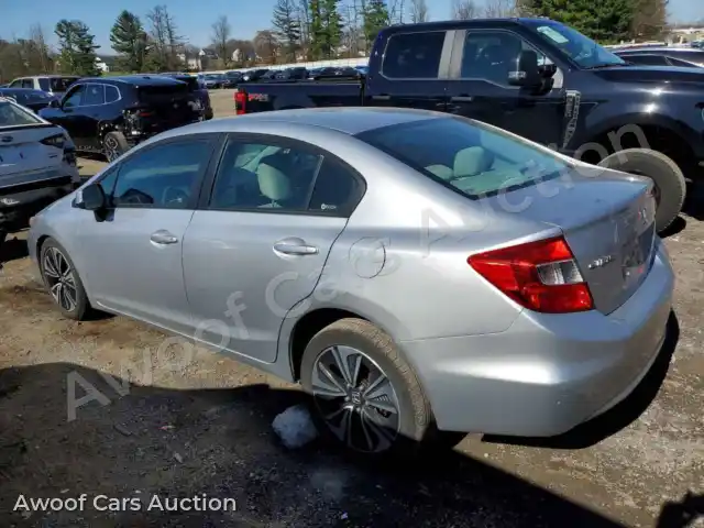 2012 Honda Civic 19XFB2F54CE364369 — Copart auction photo 2