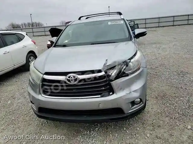 2015 Toyota Highlander 5TDDKRFHXFS168523 — Copart auction photo 14