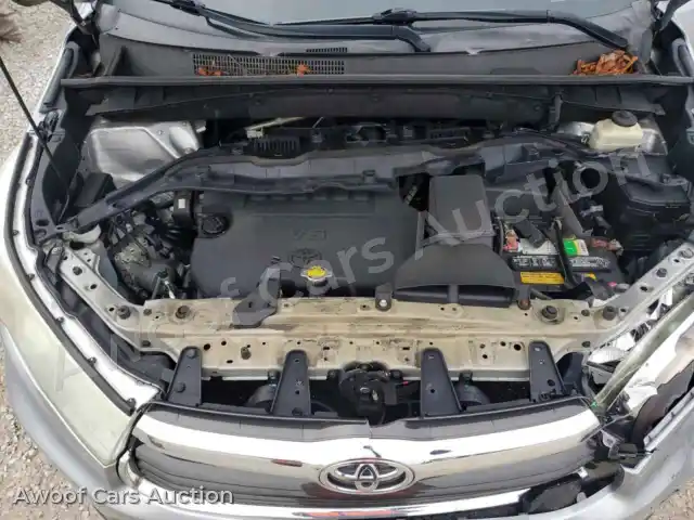 2015 Toyota Highlander 5TDDKRFHXFS168523 — Copart auction photo 12