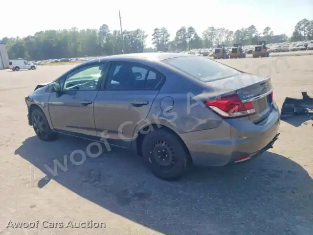 2013 Honda Civic 19XFB2F52DE012151 — Copart auction photo 2