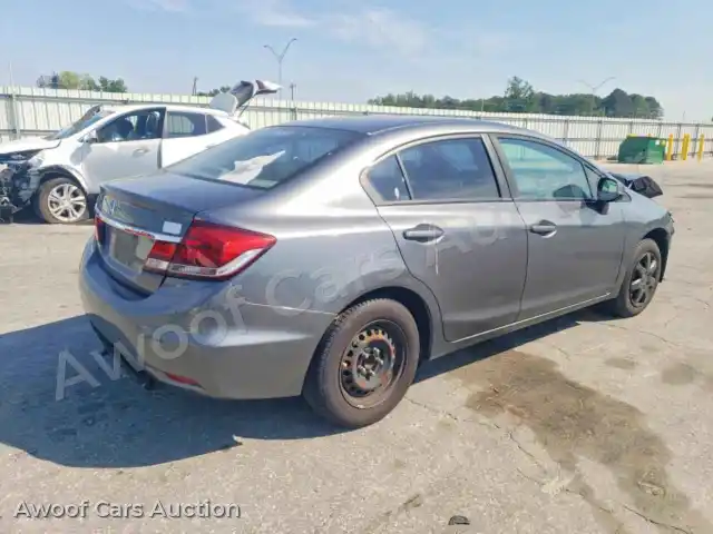 2013 Honda Civic 19XFB2F52DE012151 — Copart auction photo 3