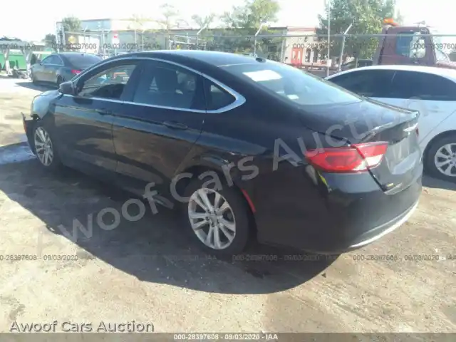 2015 Chrysler 200 1C3CCCAB4FN745968 — Iaai auction photo 3