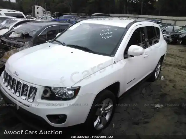 2016 Jeep Compass 1C4NJCEA5GD648216 — Iaai auction photo 2