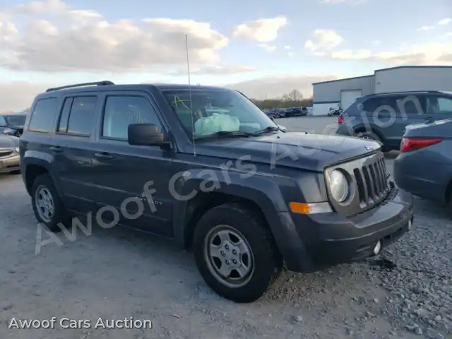 2016 Jeep Patriot 1C4NJPBB0GD765366 — Copart auction photo 1