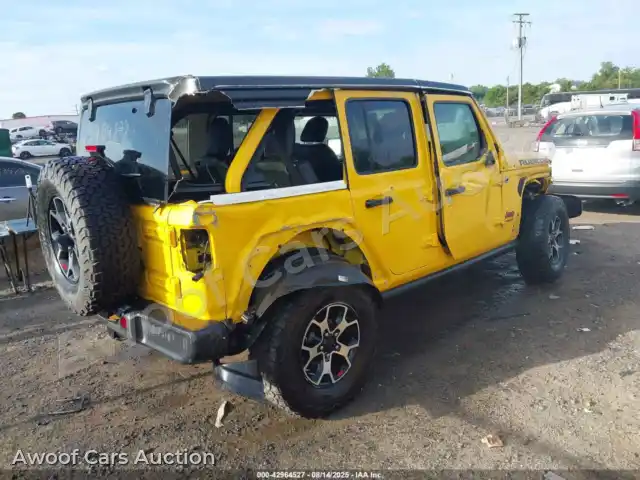 2021 Jeep Wrangler Unlimited 1C4JJXFM0MW520156 — Iaai auction photo 4