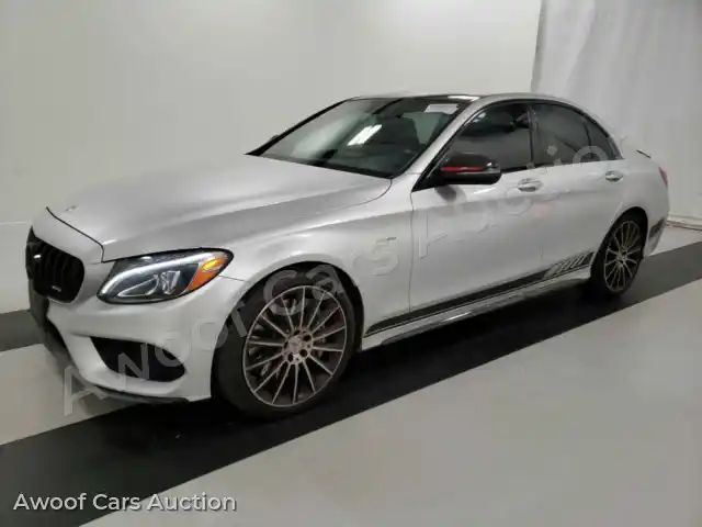 2017 Mercedes-Benz C-Class 55SWF6EB5HU180464 — Manheim auction photo 1