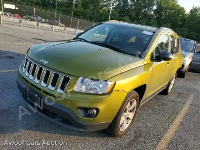 2012 Jeep Compass 1C4NJDEB3CD616390 — Manheim auction photo 1