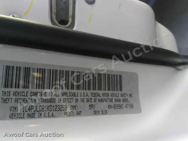 2019 Jeep Grand Cherokee 1C4PJLDB1KD123259 — hoton gwanjo Manheim na 20