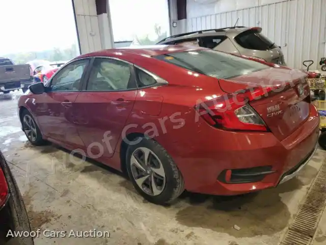 2019 Honda Civic 19XFC2F67KE001679 — Copart auction photo 2
