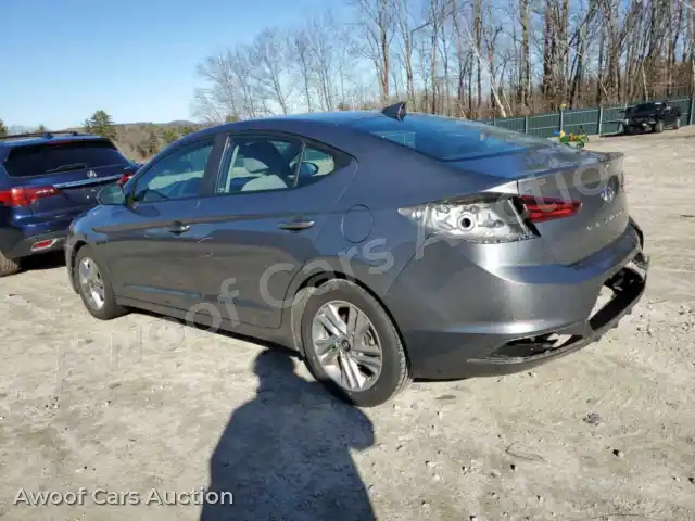 2019 Hyundai Elantra KMHD84LF0KU737482 — Copart auction photo 2