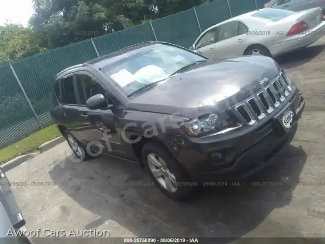 2014 Jeep Compass 1C4NJDBB2ED817463 — hoton gwanjo Iaai na 1
