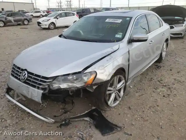 2013 Volkswagen Passat 1VWBN7A34DC129081 — Copart auction photo 2