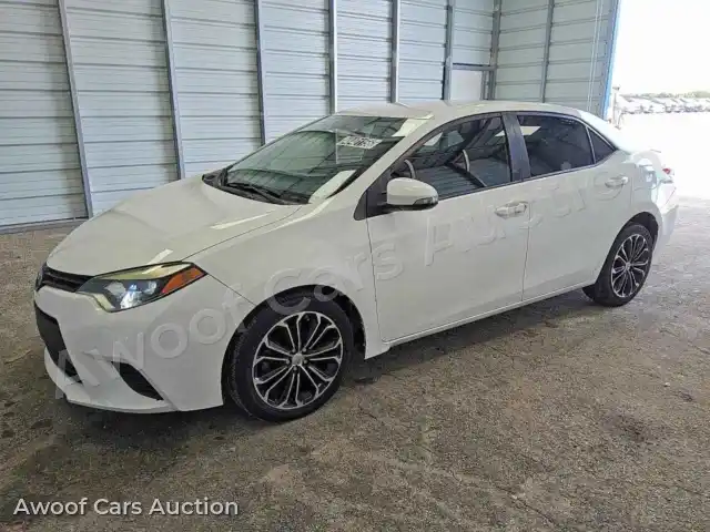 2015 Toyota Corolla 2T1BURHE5FC433877 — Copart auction photo 1