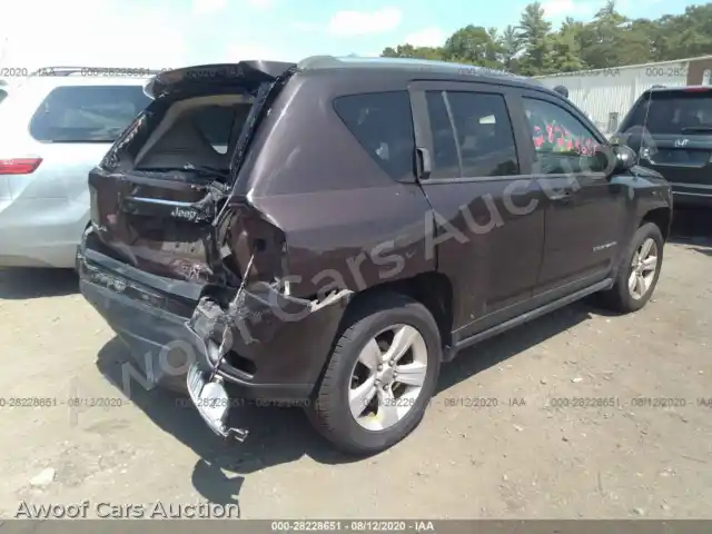 2014 Jeep Compass 1C4NJDEB1ED641839 — hoton gwanjo Iaai na 4