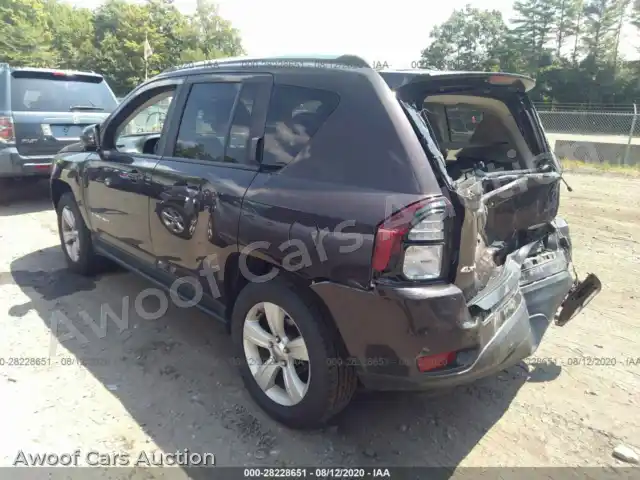 2014 Jeep Compass 1C4NJDEB1ED641839 — hoton gwanjo Iaai na 3
