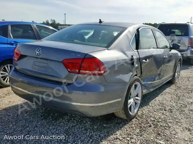 2015 Volkswagen Passat 1VWBV7A37FC072149 — photo 4 de la vente Copart