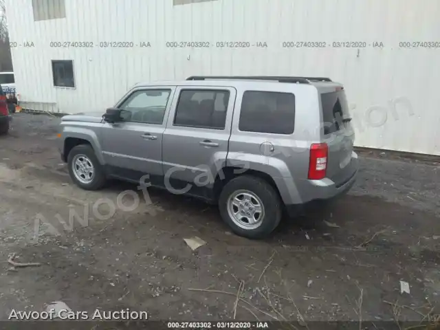 2016 Jeep Patriot 1C4NJPBA9GD769178 — Iaai auction photo 3