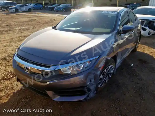 2017 Honda Civic EXL 19XFC2F72HE038253 — Copart auction photo 2