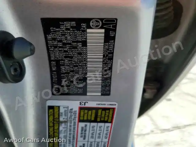 2012 Toyota Corolla 2T1BU4EE9CC865889 — Copart auction photo 12