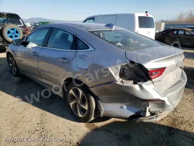 2019 Honda Insight 19XZE4F52KE022031 — Copart auction photo 2