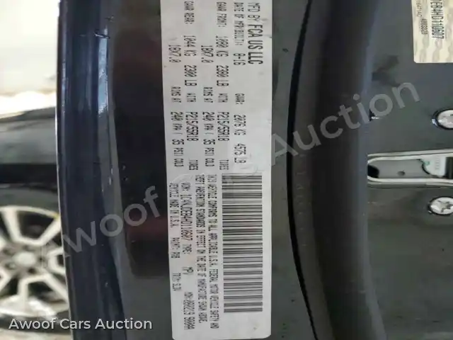 2017 Jeep Compass 1C4NJDEB4HD110607 — Copart auction photo 13