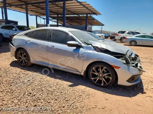 2020 Honda Civic 19XFC2F85LE000761 — Copart auction photo 4
