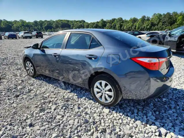 2015 Toyota Corolla 2T1BURHE5FC446029 — Copart auction photo 2