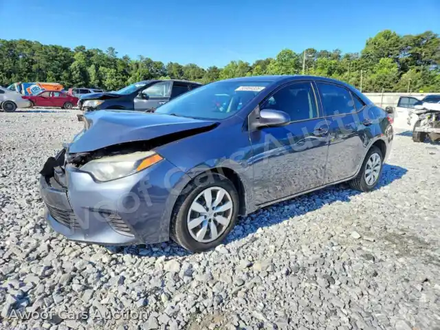 2015 Toyota Corolla 2T1BURHE5FC446029 — Copart auction photo 1