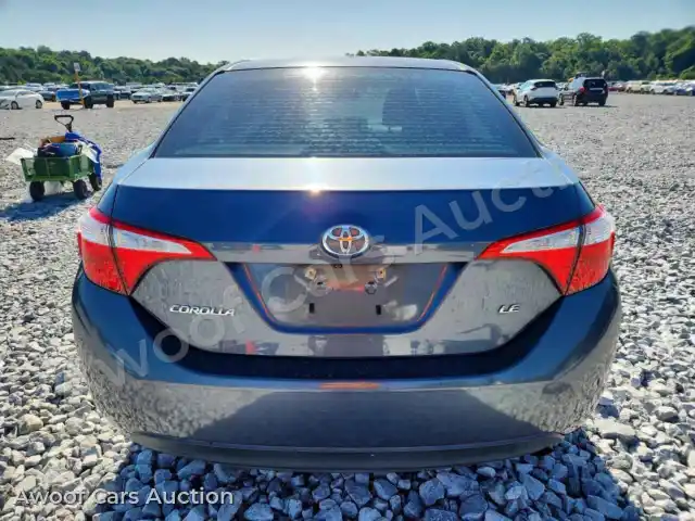 2015 Toyota Corolla 2T1BURHE5FC446029 — Copart auction photo 6