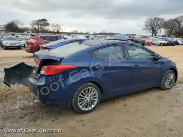 2013 Hyundai Elantra KMHDH4AE4DU678546 — Copart auction photo 3