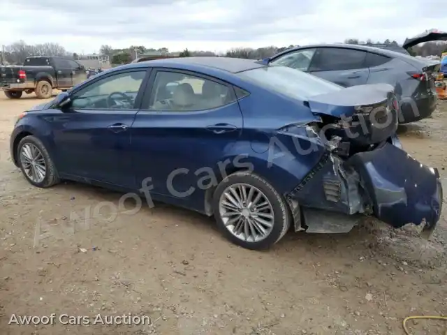 2013 Hyundai Elantra KMHDH4AE4DU678546 — Copart auction photo 2