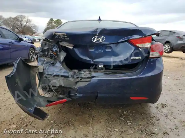 2013 Hyundai Elantra KMHDH4AE4DU678546 — Copart auction photo 6