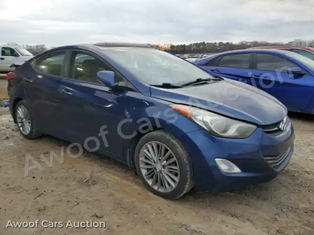 2013 Hyundai Elantra KMHDH4AE4DU678546 — Copart auction photo 4