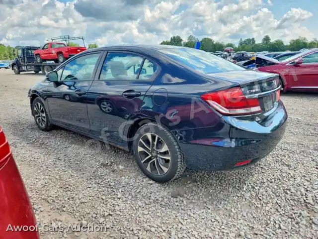 2013 Honda Civic 19XFB2F85DE255236 — Copart auction photo 2