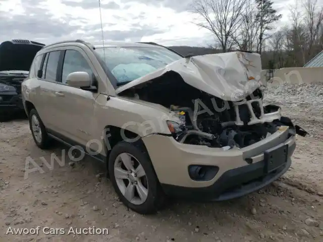 2016 Jeep Compass 1C4NJDEB0GD751428 — Copart auction photo 1