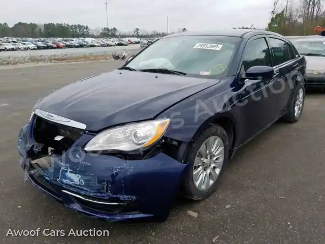 2014 Chrysler 200 1C3CCBAB0EN235934 — photo 2 de la vente Copart