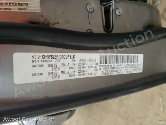 2014 Jeep Compass 1C4NJDEB2ED766333 — Copart auction photo 10