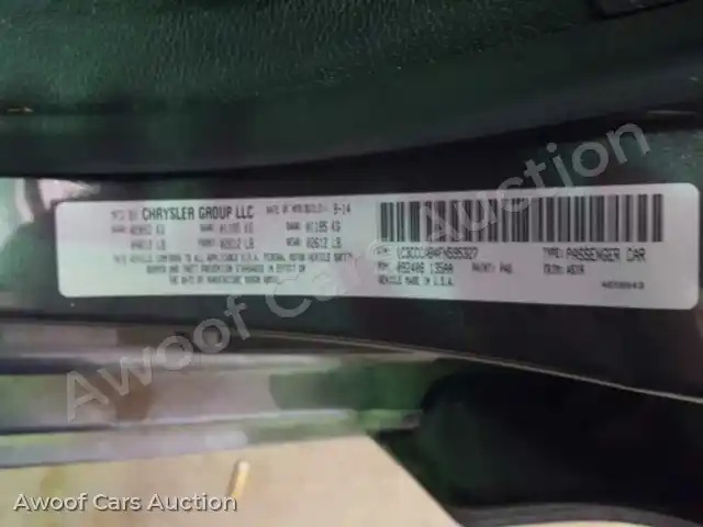 2015 Chrysler 200 1C3CCCAB4FN595327 — Copart auction photo 10