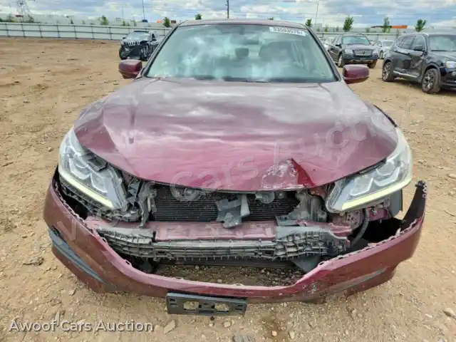 2016 Honda Accord 1HGCR2F85GA144144 — photo 5 de la vente Copart