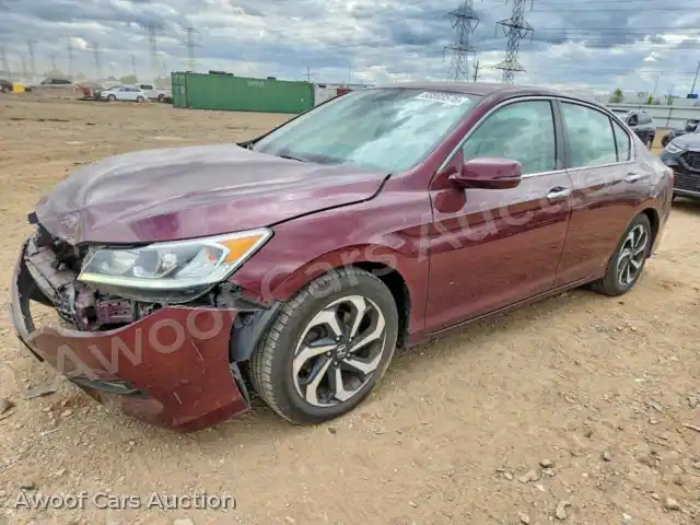 2016 Honda Accord 1HGCR2F85GA144144 — photo 1 de la vente Copart