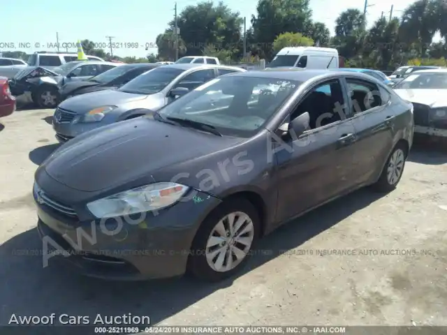 2014 Dodge Dart 1C3CDFDH2ED743672 — Iaai auction photo 2