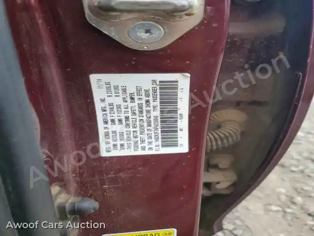 2015 Honda Accord 1HGCR2F34FA058648 — Copart auction photo 12