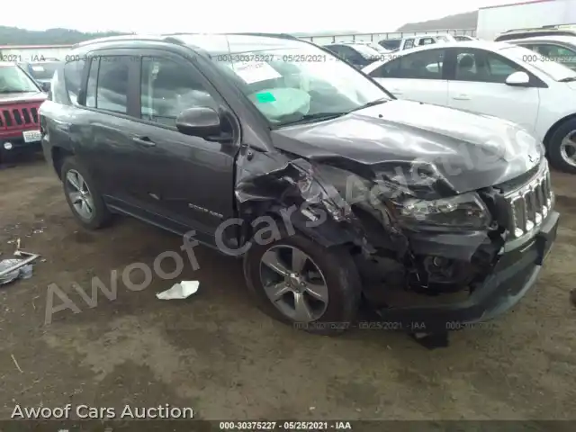 2016 Jeep Compass 1C4NJDEB0GD764664 — Iaai auction photo 1