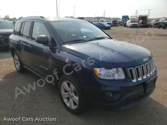 2012 Jeep Compass 1C4NJDEB4CD604605 — Copart auction photo 1