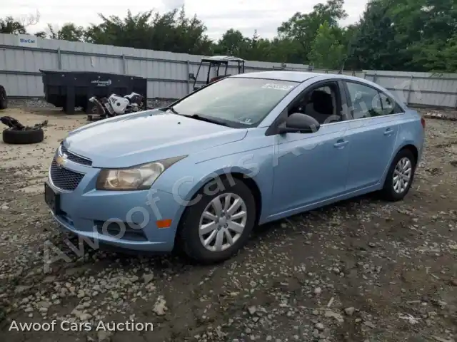 2011 Chevrolet Cruze 1G1PC5SH3B7286855 — Copart auction photo 1