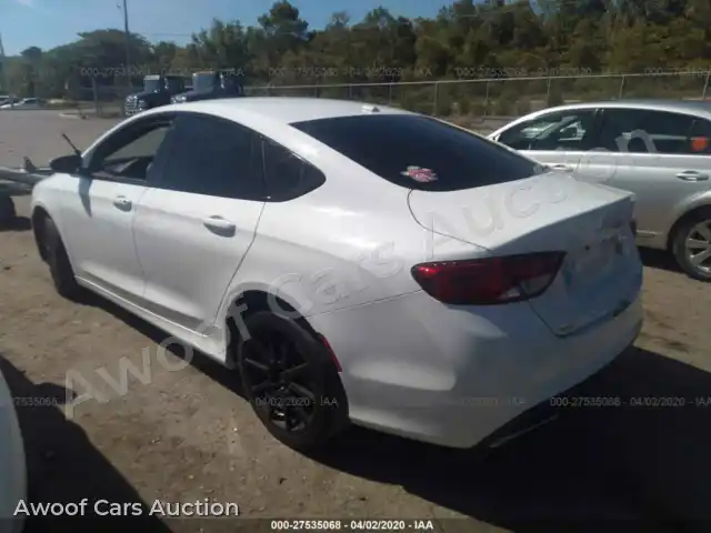 2015 Chrysler 200 1C3CCCBB3FN596807 — photo 3 de la vente Iaai