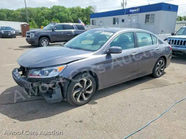 2016 Honda Accord 1HGCR2F87GA130097 — photo 1 de la vente Copart