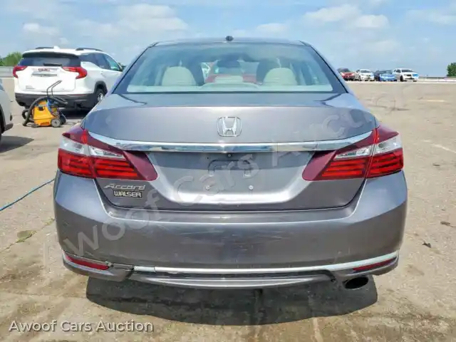 2016 Honda Accord 1HGCR2F87GA130097 — photo 6 de la vente Copart