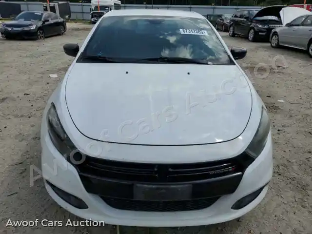 2016 Dodge Dart 1C3CDFBB8GD505066 — hoton gwanjo Copart na 5